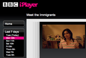 BBC iPlayer featuring Filipino domestic workers